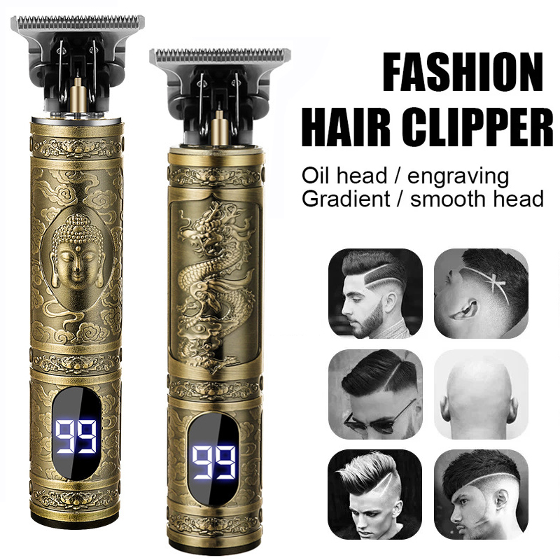 Hair Care Brand - Vintage Hair Trimmer Cordless Electric Hair