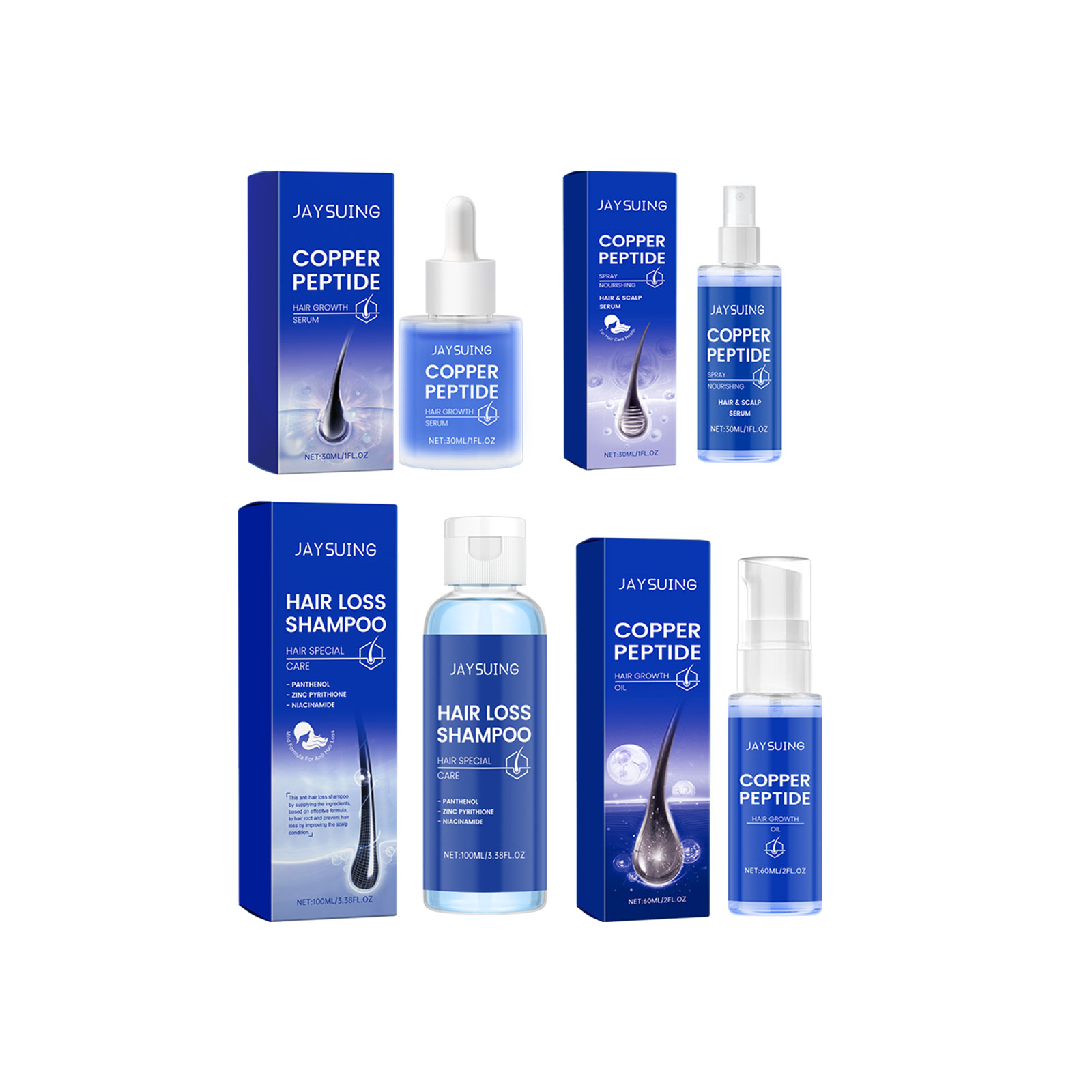 Copper Peptide Shampoo Hair Gr - Hair Growth Serum Oil 评论和价格