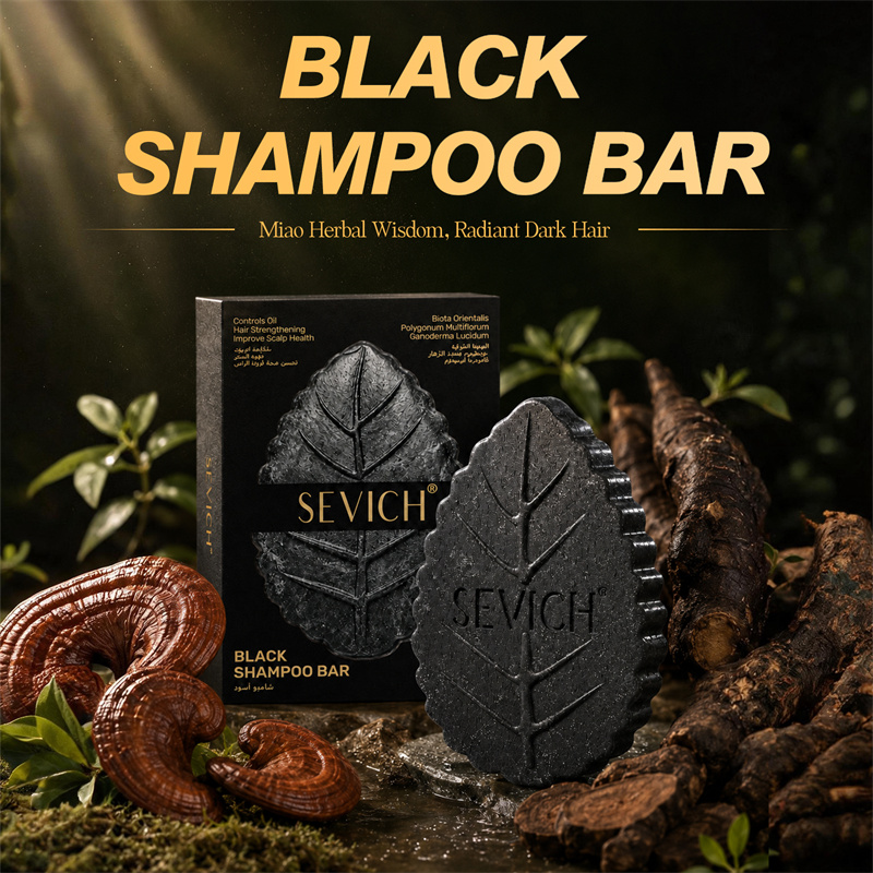 Handmade Black Soap 120g Natur - Hair Care Herbal 评论和价格