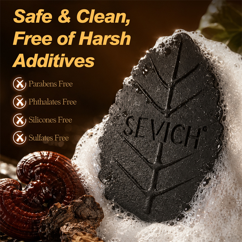 Handmade Black Soap 120g Natur - Hair Care Herbal 评论和价格