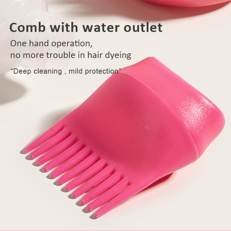 2pcs/set Silicone shampoo bott - Hair Care Brand 评论和价格