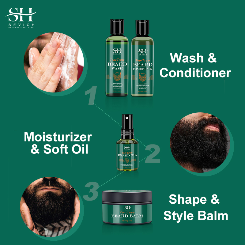 Sevich Tea Tree Beard Care Ser - Hair Care Essence Oil 评论和价格