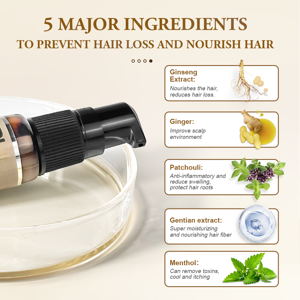 PURC Hair Growth Oil Ginger &  - Hair Care Essence Oil 评论和价格