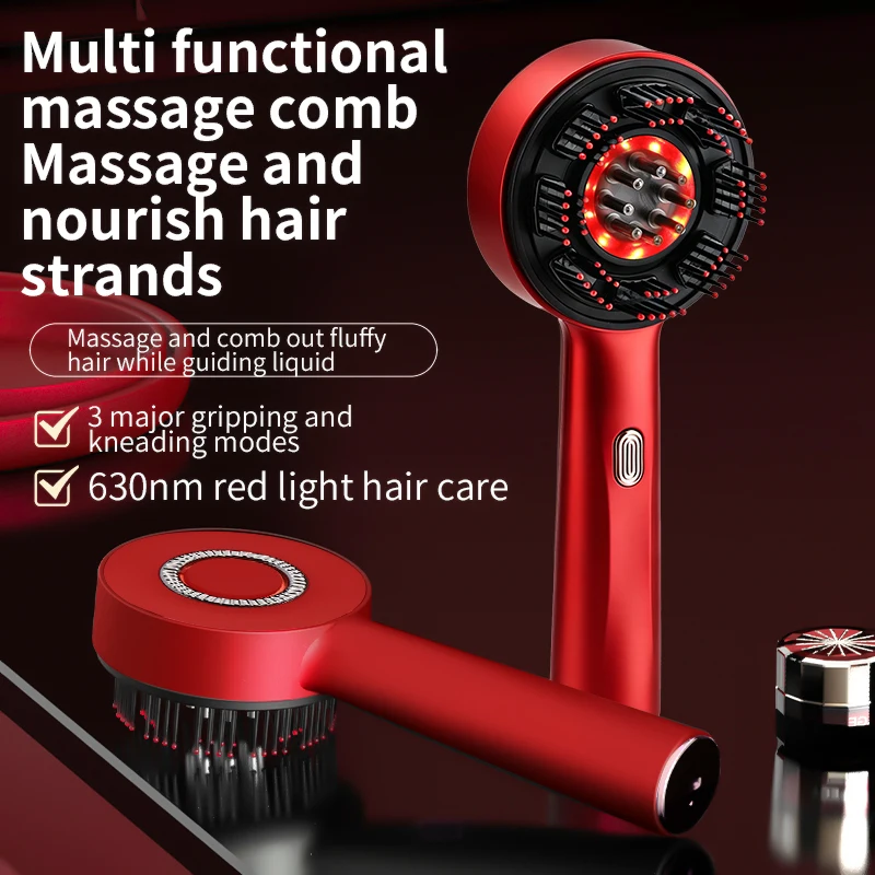 Electric Massage Comb Portable - Hair Growth Serum Oil 评论和价格