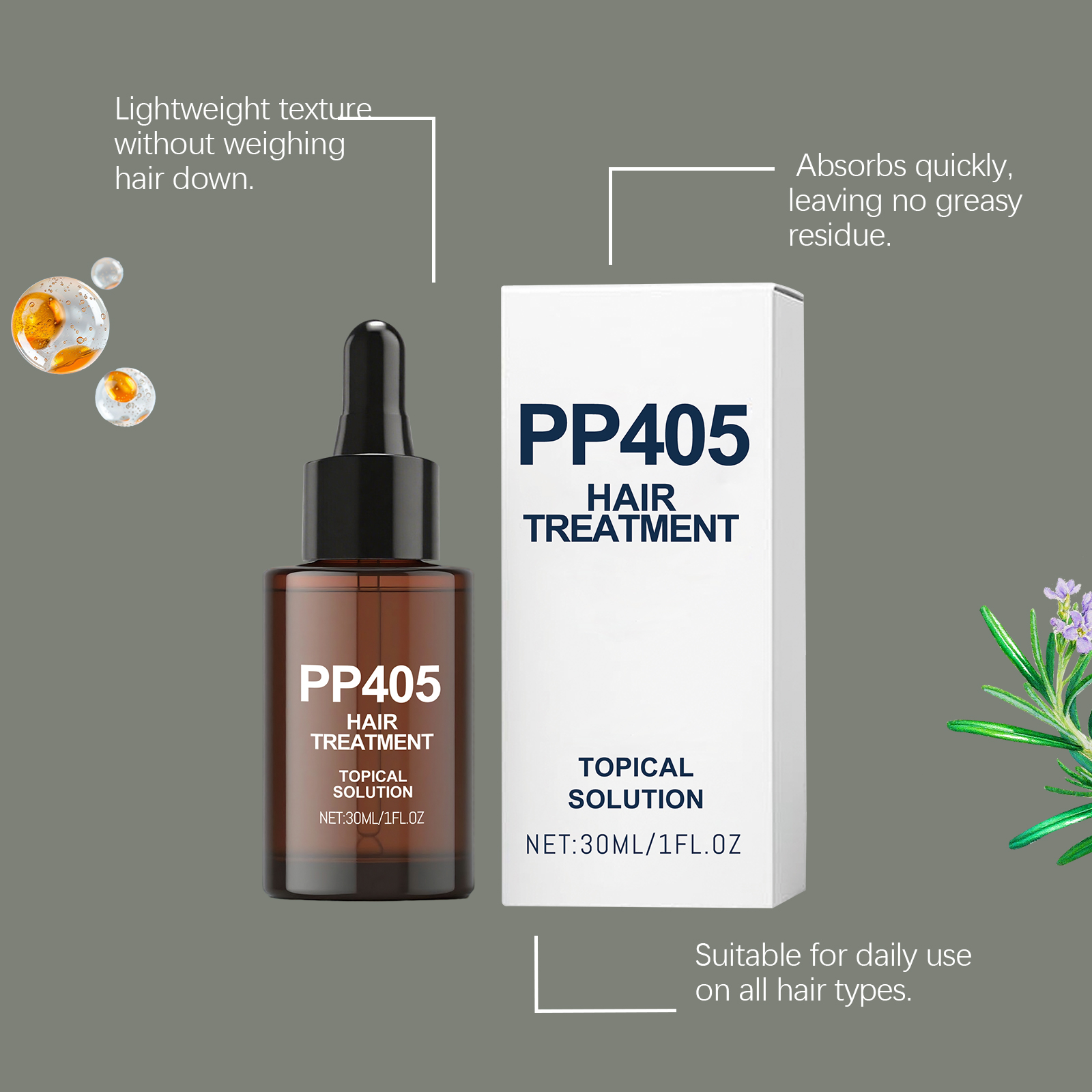 PP405 Hair Treatment Oil Anti  - Hair Care Essence Oil 评论和价格