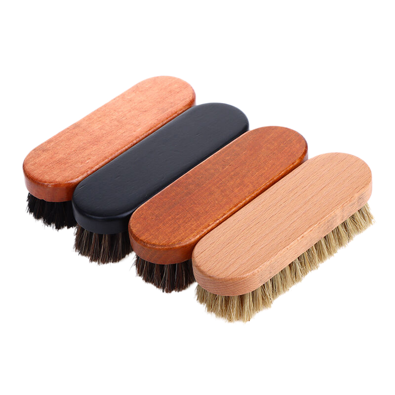 1PC Leather Shoe Brush Horse H - Hair Care Works 评论和价格