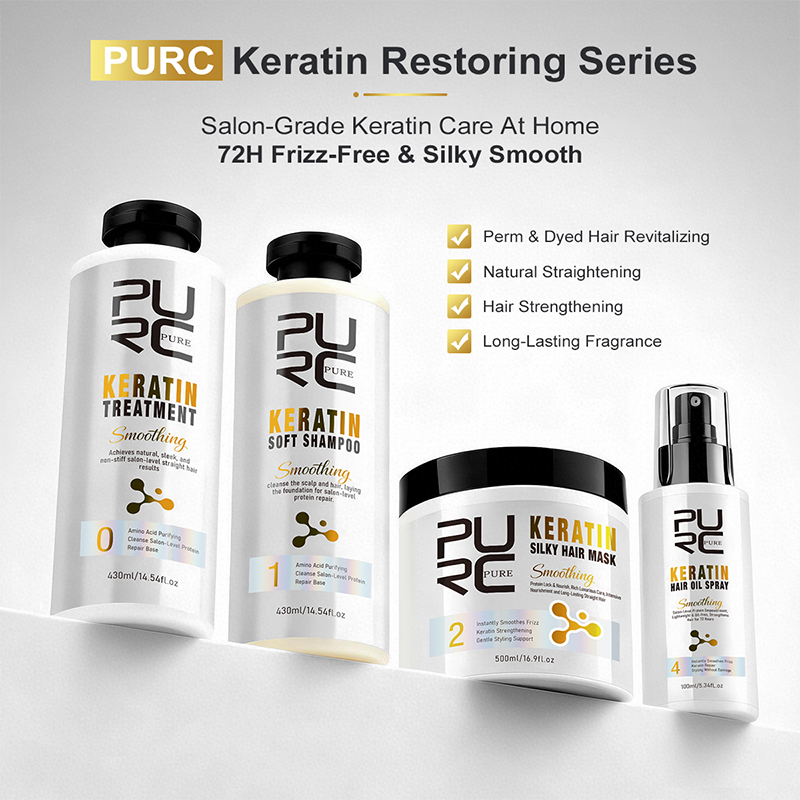 PURC Keratin Treatment Hair Ca - Hair Care Cream 评论和价格