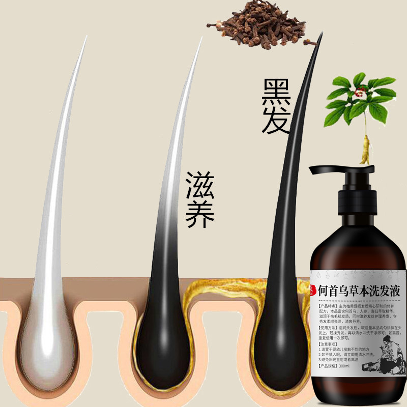 300ml Polygonum multiflorum sh - Hair Care Herbal 评论和价格