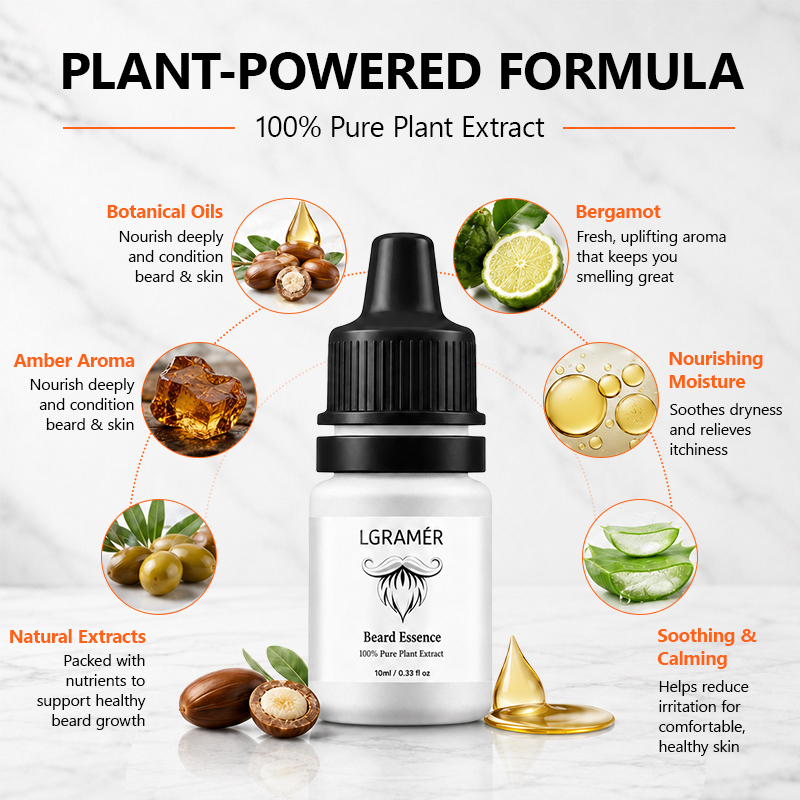 Men's Beard Growth Serum Nouri - Hair Growth Serum Oil 评论和价格