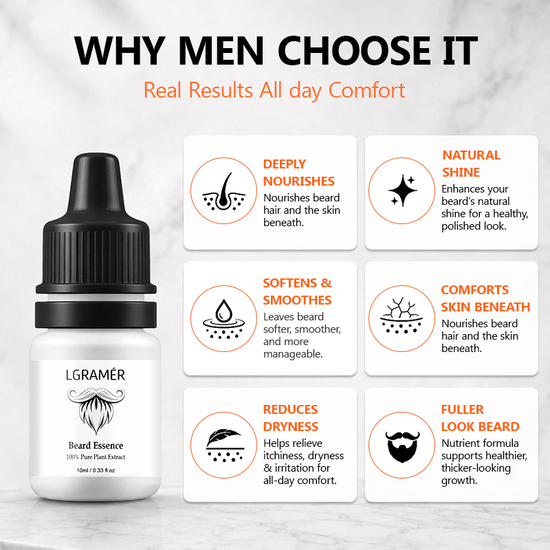 Men's Beard Growth Serum Nouri - Hair Growth Serum Oil 评论和价格
