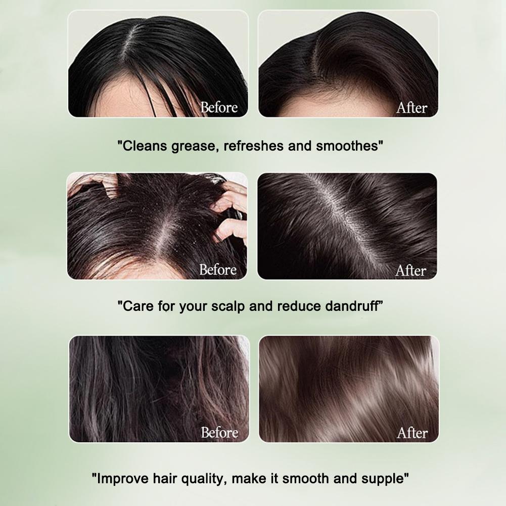 1-10Pcs Natural Herbal Shampoo - Hair Care Herbal 评论和价格