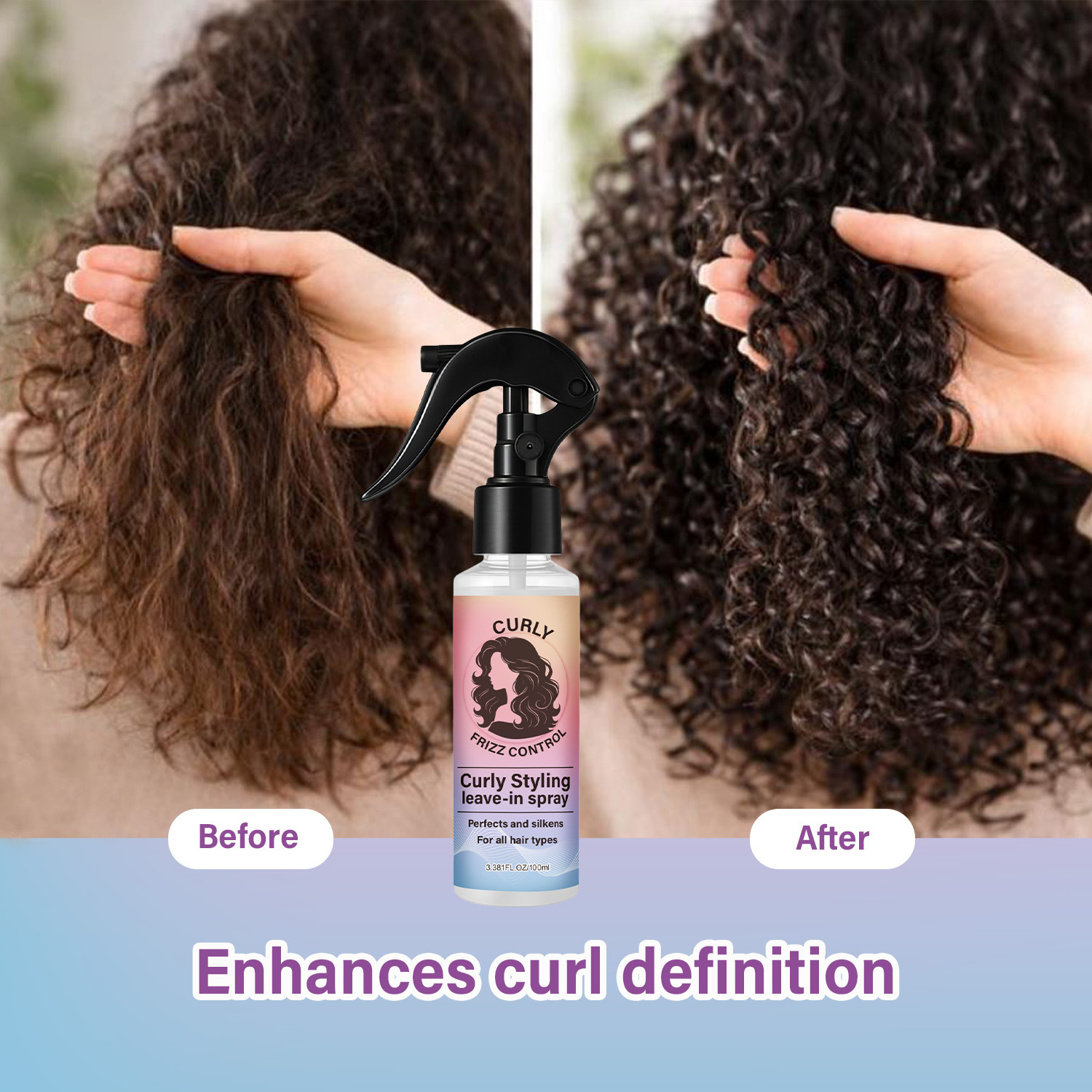 Curly Styling Leave-In Spray – - Hair Care Herbal 评论和价格