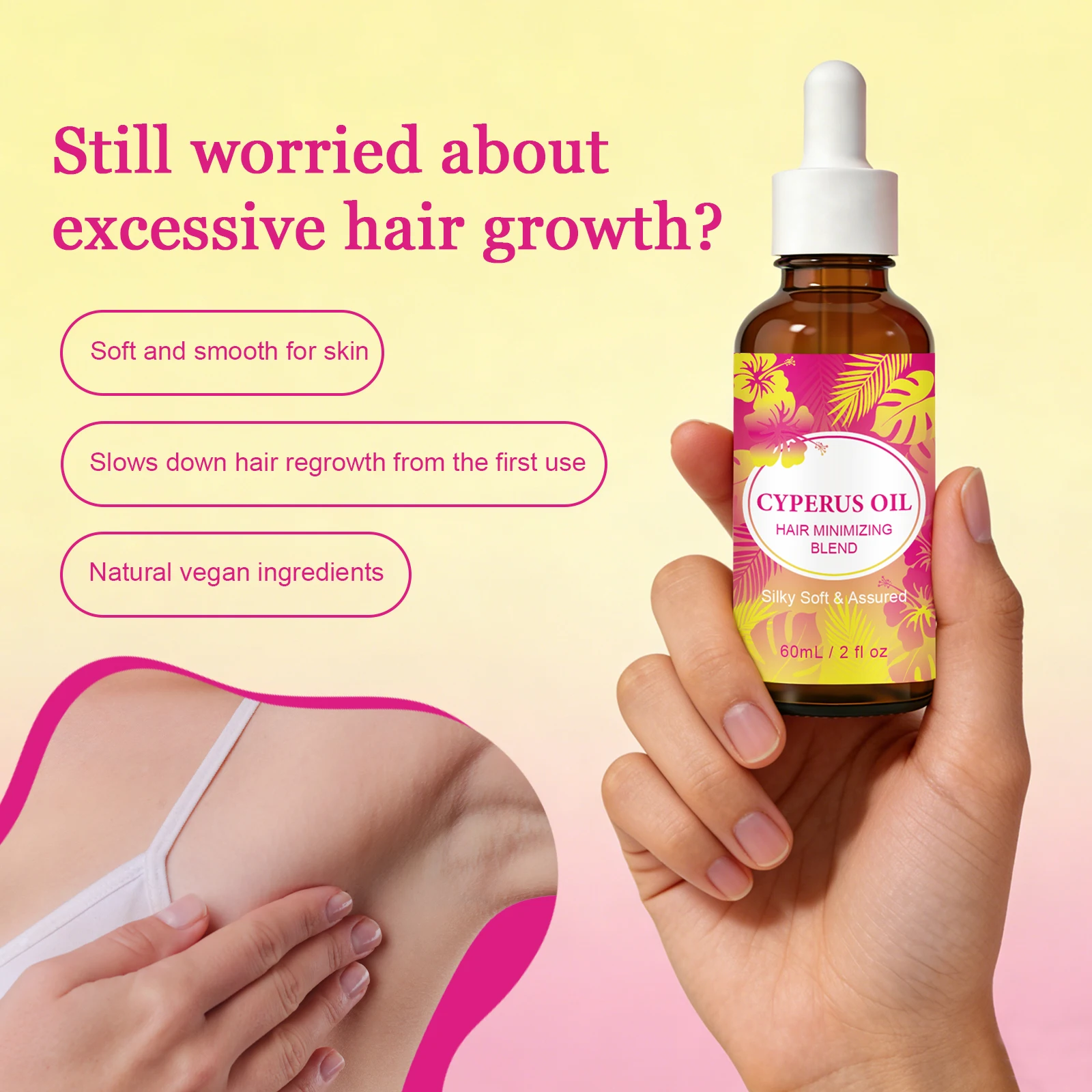 Cyperus Natural Body Oil 60ml  - Hair Care Cream 评论和价格