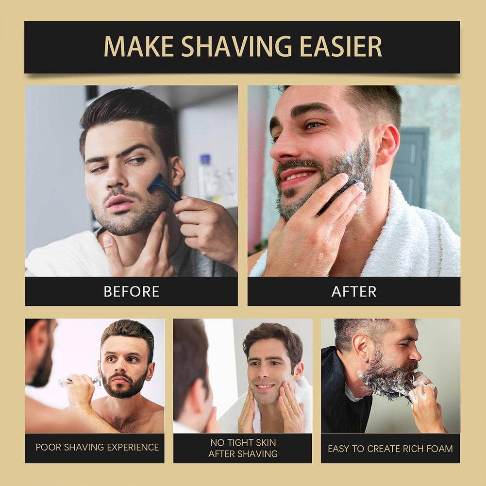 Bergamot Shaving Soap for Men  - Hair Care Cream 评论和价格