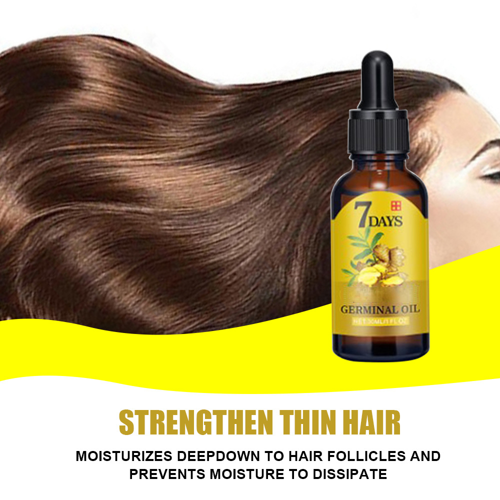 Fast Hair Growth Men Women Gin - Hair Care Essence Oil 评论和价格