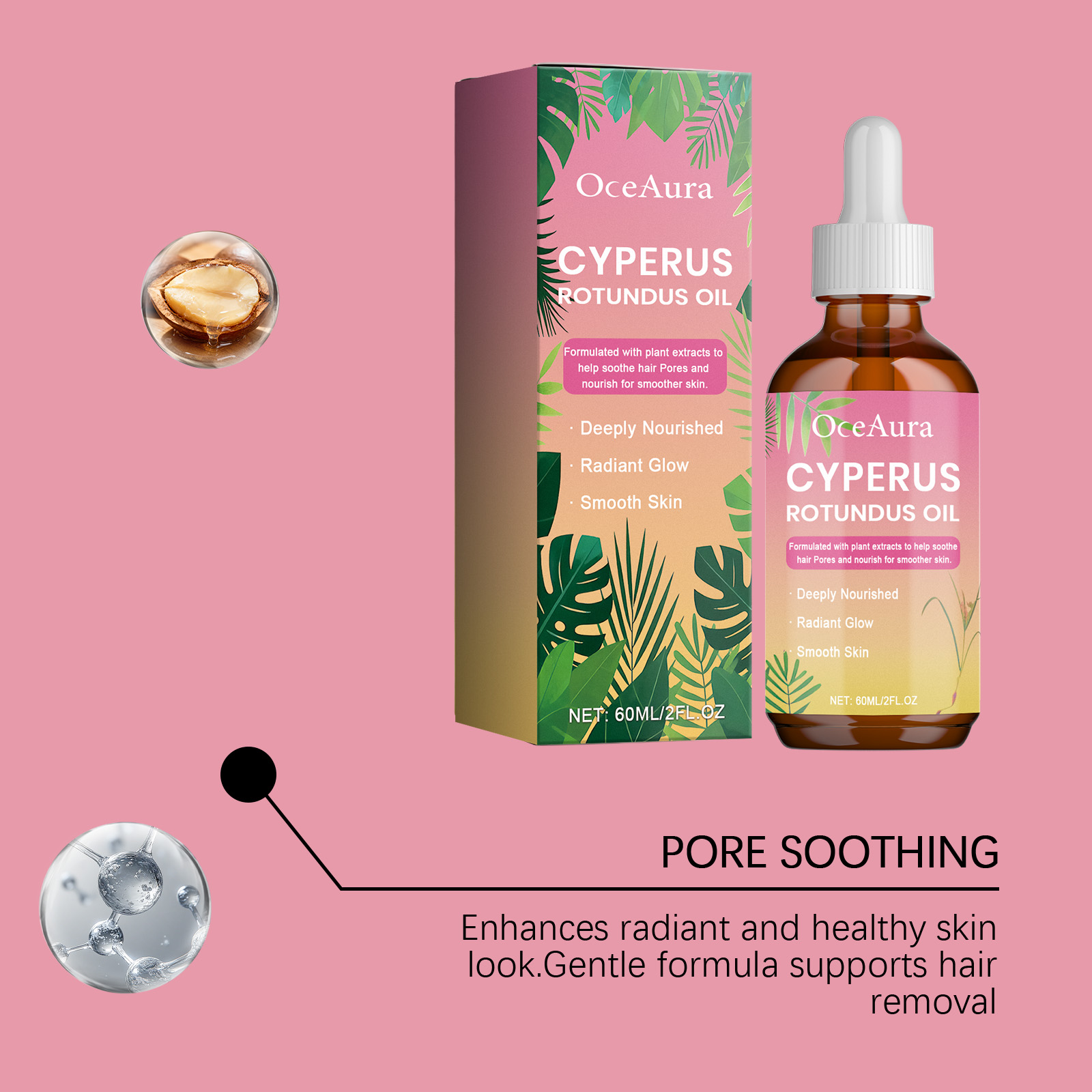 Inhibit Hair Growth Cyperus Ro - Hair Growth Serum Oil 评论和价格