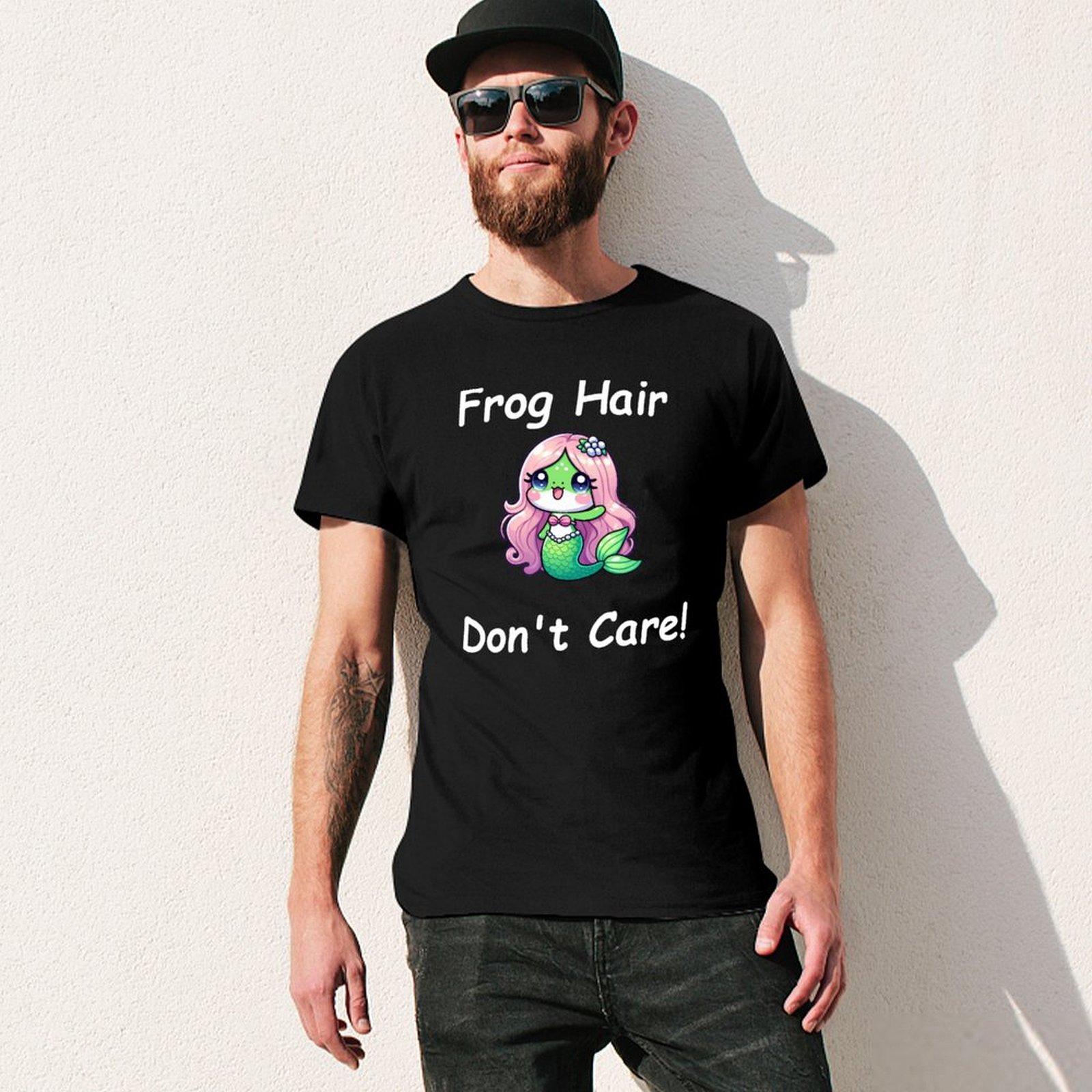 Frog hair don't care! T-Shirt  - Hair Care Works 评论和价格