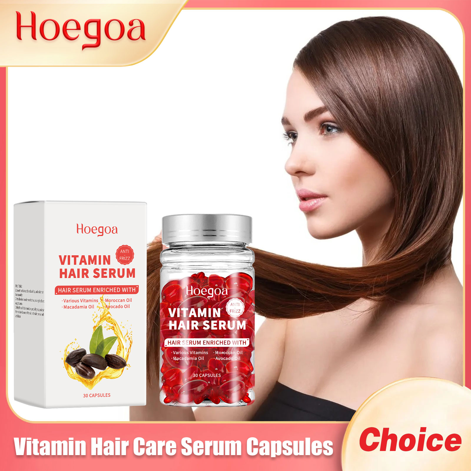 Vitamin Hair Care Serum Capsul - Hair Growth Serum Oil 评论和价格