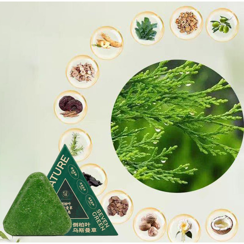 Usman Green Shampoo Soap Reduc - Hair Care Herbal 评论和价格