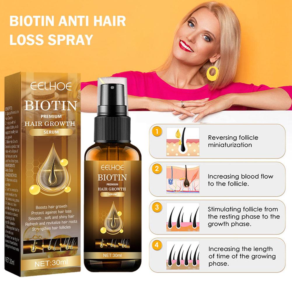 5/3/1pcs Biotin Fast Hair Grow - Hair Care Herbal 评论和价格